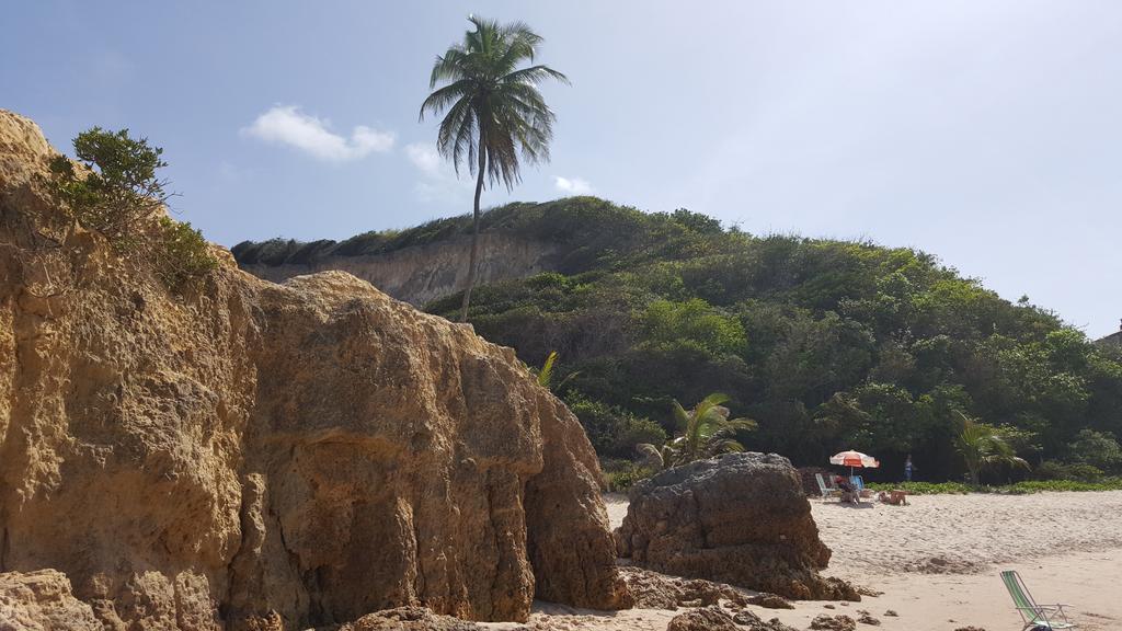 Praia Tabatinga Ap Beira Mar Com Vista Deslumbrante Da Praia Jacumã Esterno foto