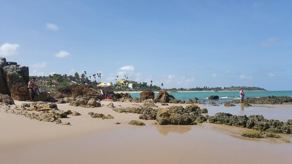 Praia Tabatinga Ap Beira Mar Com Vista Deslumbrante Da Praia Jacumã Esterno foto