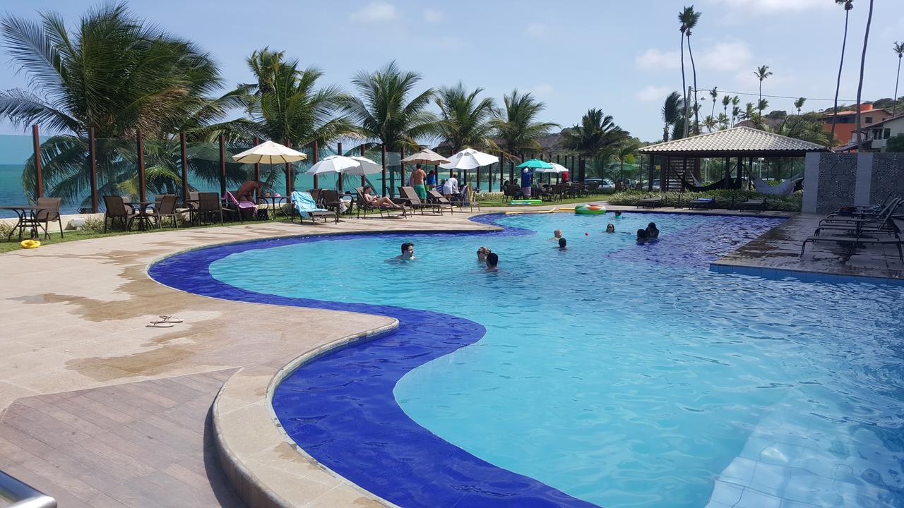 Praia Tabatinga Ap Beira Mar Com Vista Deslumbrante Da Praia Jacumã Esterno foto