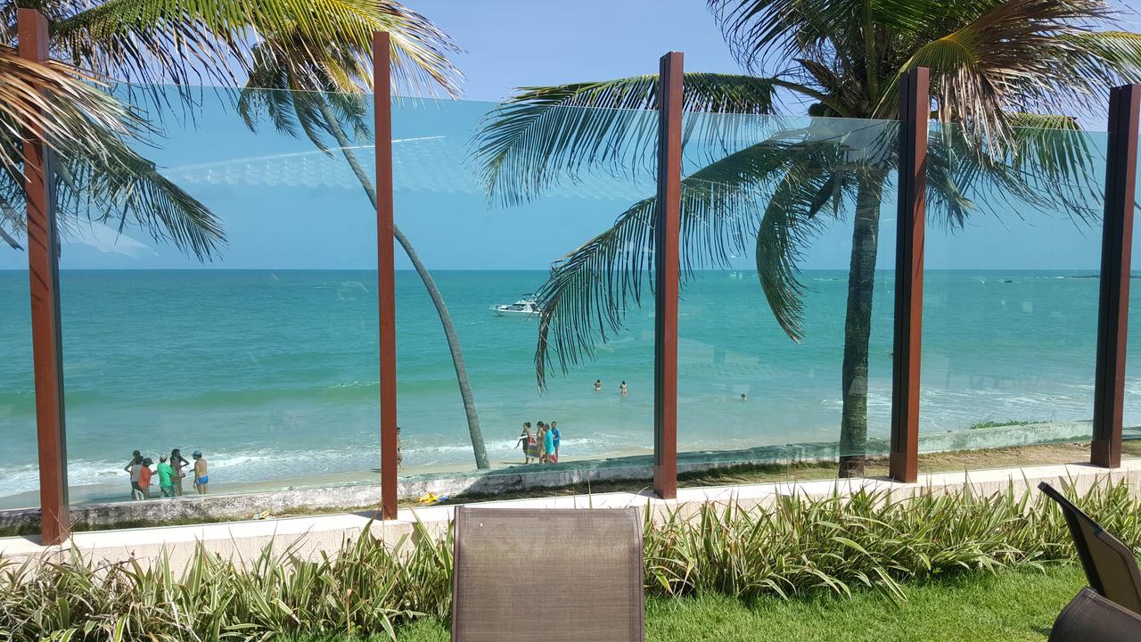 Praia Tabatinga Ap Beira Mar Com Vista Deslumbrante Da Praia Jacumã Esterno foto