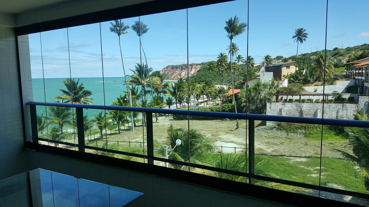 Praia Tabatinga Ap Beira Mar Com Vista Deslumbrante Da Praia Jacumã Esterno foto