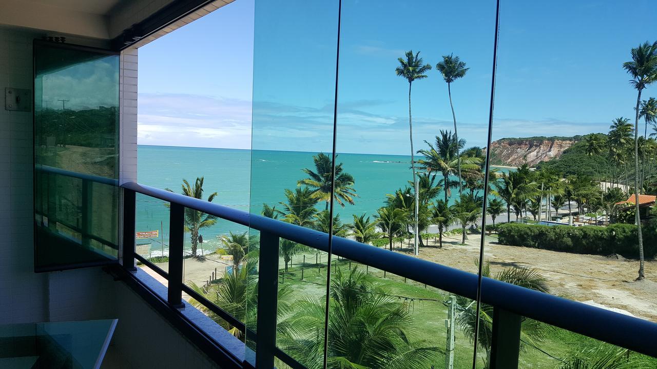 Praia Tabatinga Ap Beira Mar Com Vista Deslumbrante Da Praia Jacumã Esterno foto