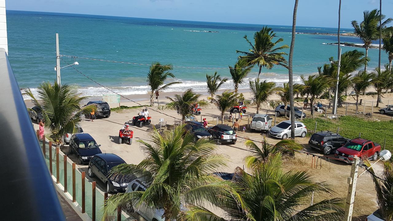 Praia Tabatinga Ap Beira Mar Com Vista Deslumbrante Da Praia Jacumã Esterno foto