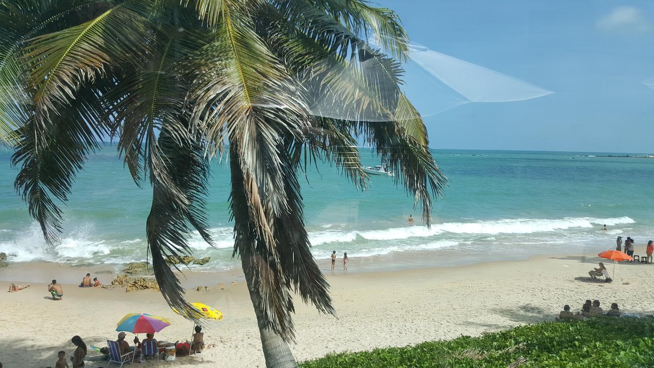 Praia Tabatinga Ap Beira Mar Com Vista Deslumbrante Da Praia Jacumã Esterno foto